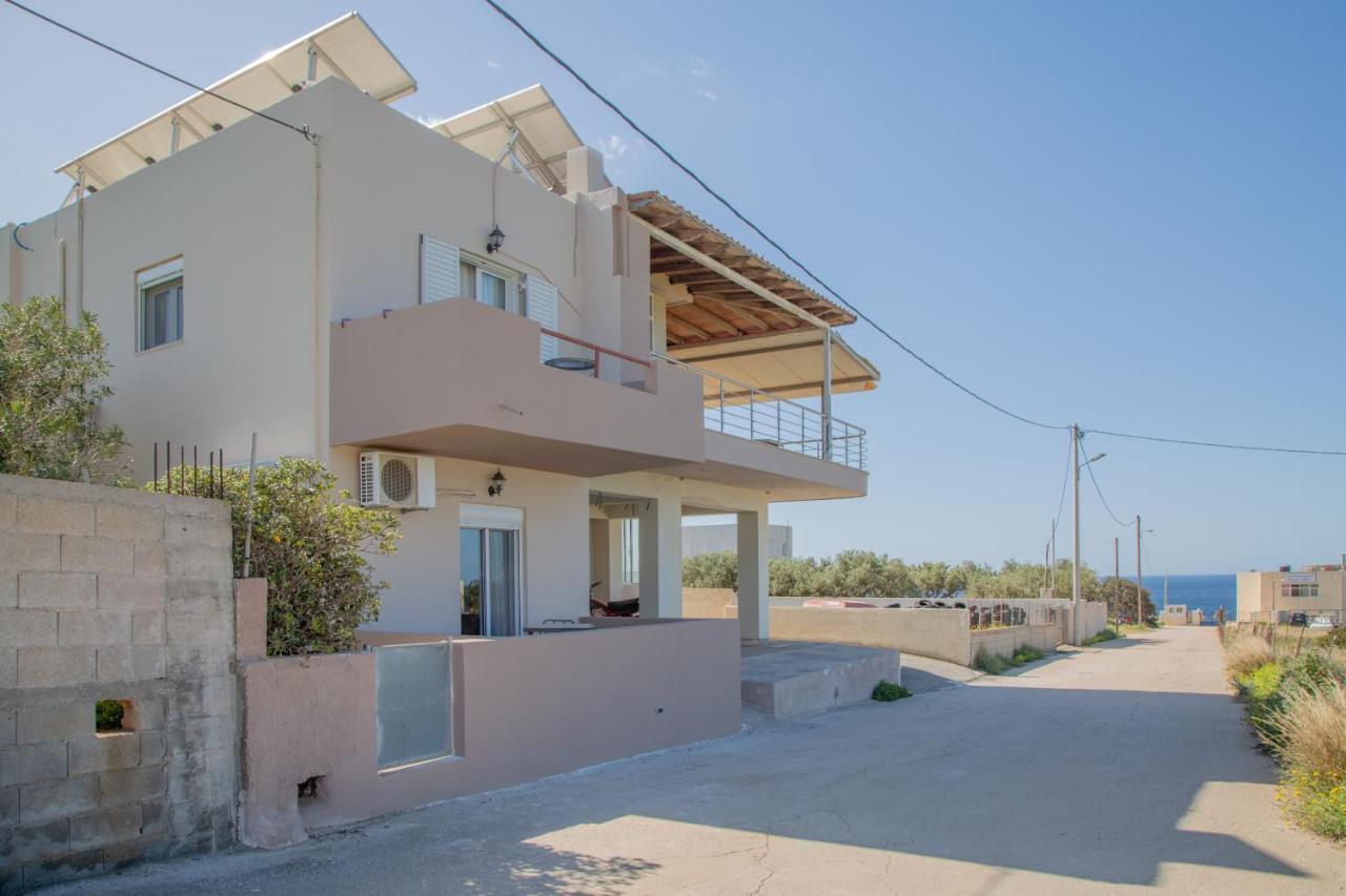 Studio Athena With Panoramic View Of Makrygialos Pilanísmata Exterior foto