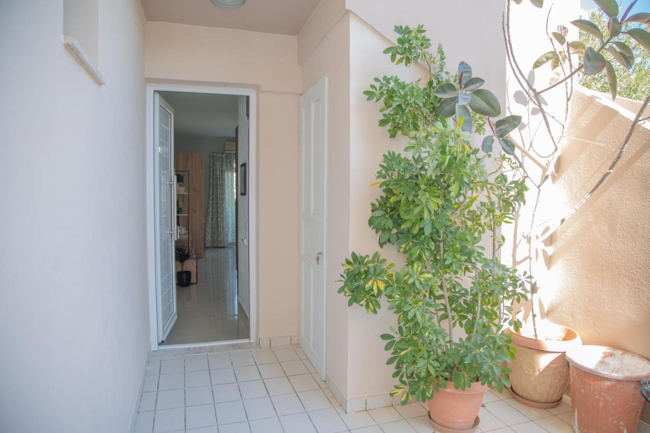 Studio Athena With Panoramic View Of Makrygialos Pilanísmata Exterior foto
