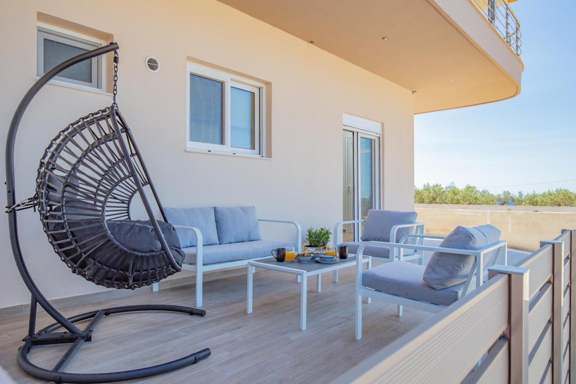 Studio Athena With Panoramic View Of Makrygialos Pilanísmata Exterior foto
